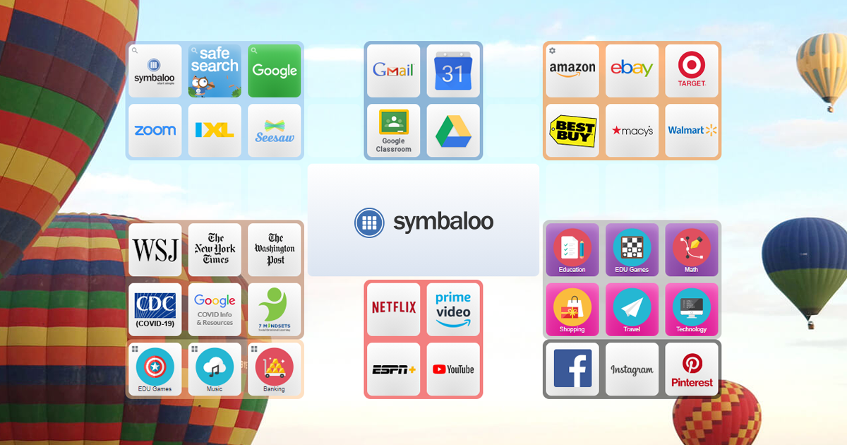 Symbaloo - Save bookmarks and favorite websites online